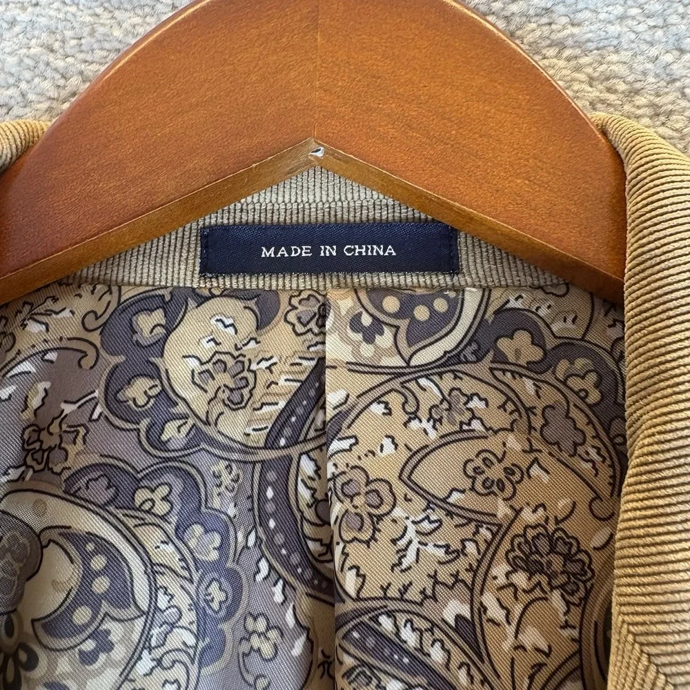 Ralph Lauren Expressly for Dillard's Men's 41L Corduroy Blazer Sport Coat Jacket